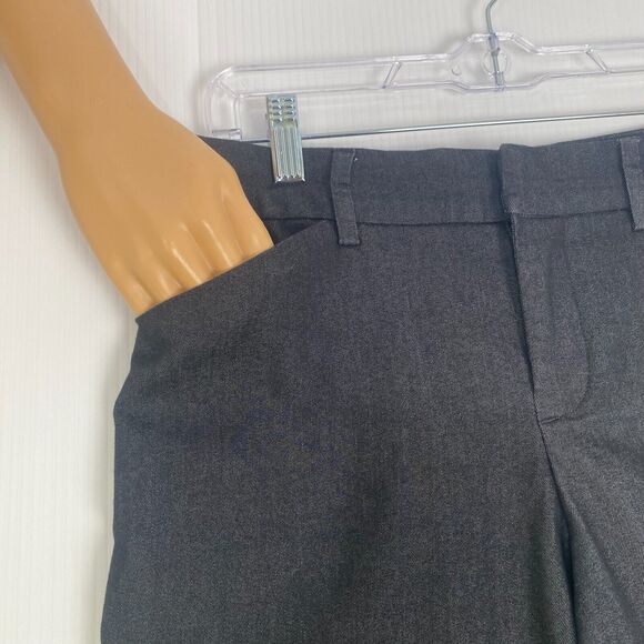 Nine West Women’s Size 6/28 Dark Gray Straight Leg Dress Pants Pockets Stretch - Picture 11 of 14